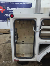 8' Fiberglass Utility Service Body With Generator Single Rear Wheel Truck Utility Bed Universal