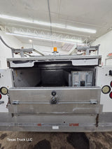 8' Fiberglass Utility Service Body With Generator Single Rear Wheel Truck Utility Bed Universal