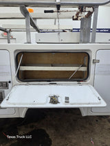 8' Fiberglass Utility Service Body With Generator Single Rear Wheel Truck Utility Bed Universal