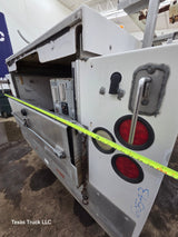 8' Fiberglass Utility Service Body With Generator Single Rear Wheel Truck Utility Bed Universal