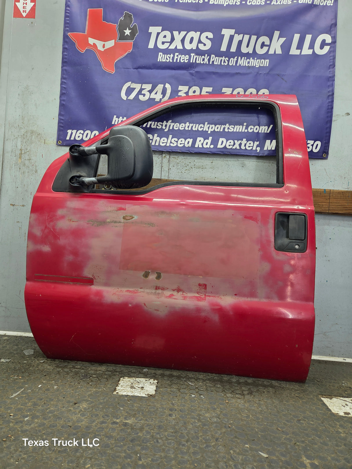 1999-2011 Ford Super Duty LH Driver Side Front Door F250 F350 F450 F550