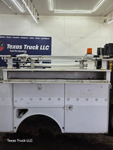 8' Steel Utility Service Body Truck Single Rear Wheel Utility Bed Universal