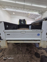 8' Steel Utility Service Body Truck Single Rear Wheel Utility Bed Universal