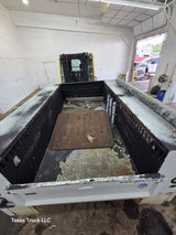 8' Steel Utility Service Body Truck Single Rear Wheel Utility Bed Universal