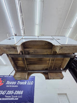 8' Steel Utility Service Body Truck Single Rear Wheel Utility Bed Universal