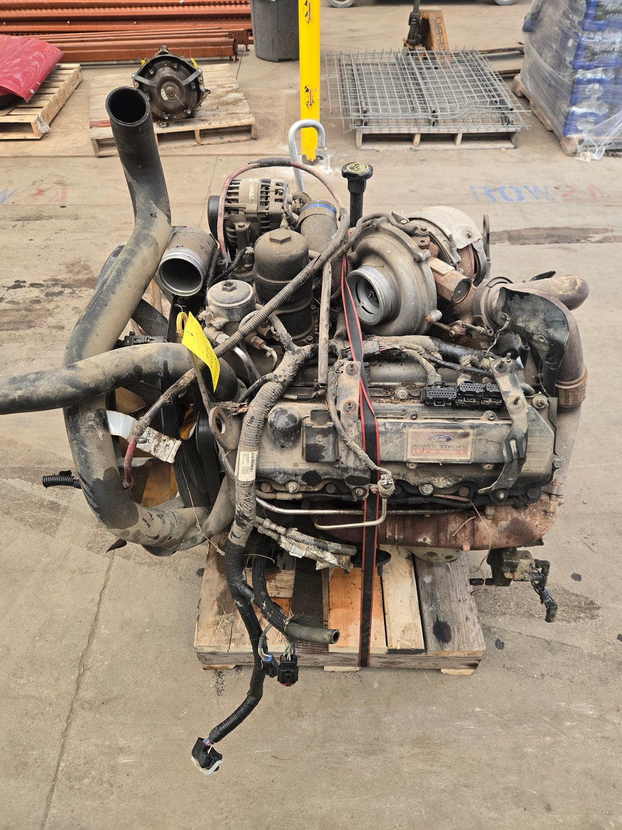 2005-2007 Ford 6.0L Power Stroke Diesel Core Engine Assembly