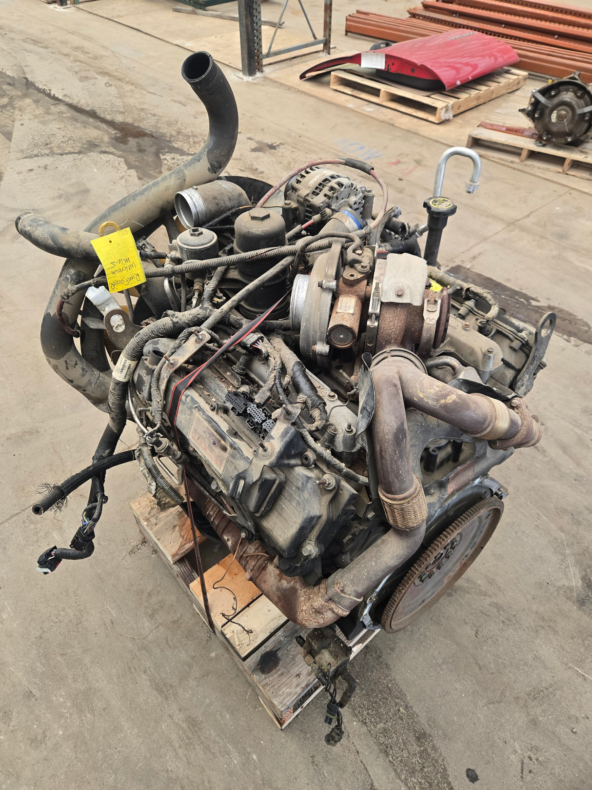2005-2007 Ford 6.0L Power Stroke Diesel Core Engine Assembly