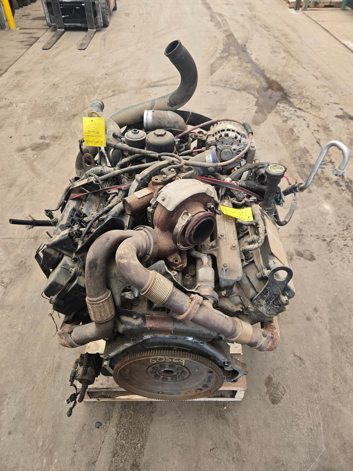 2005-2007 Ford 6.0L Power Stroke Diesel Core Engine Assembly