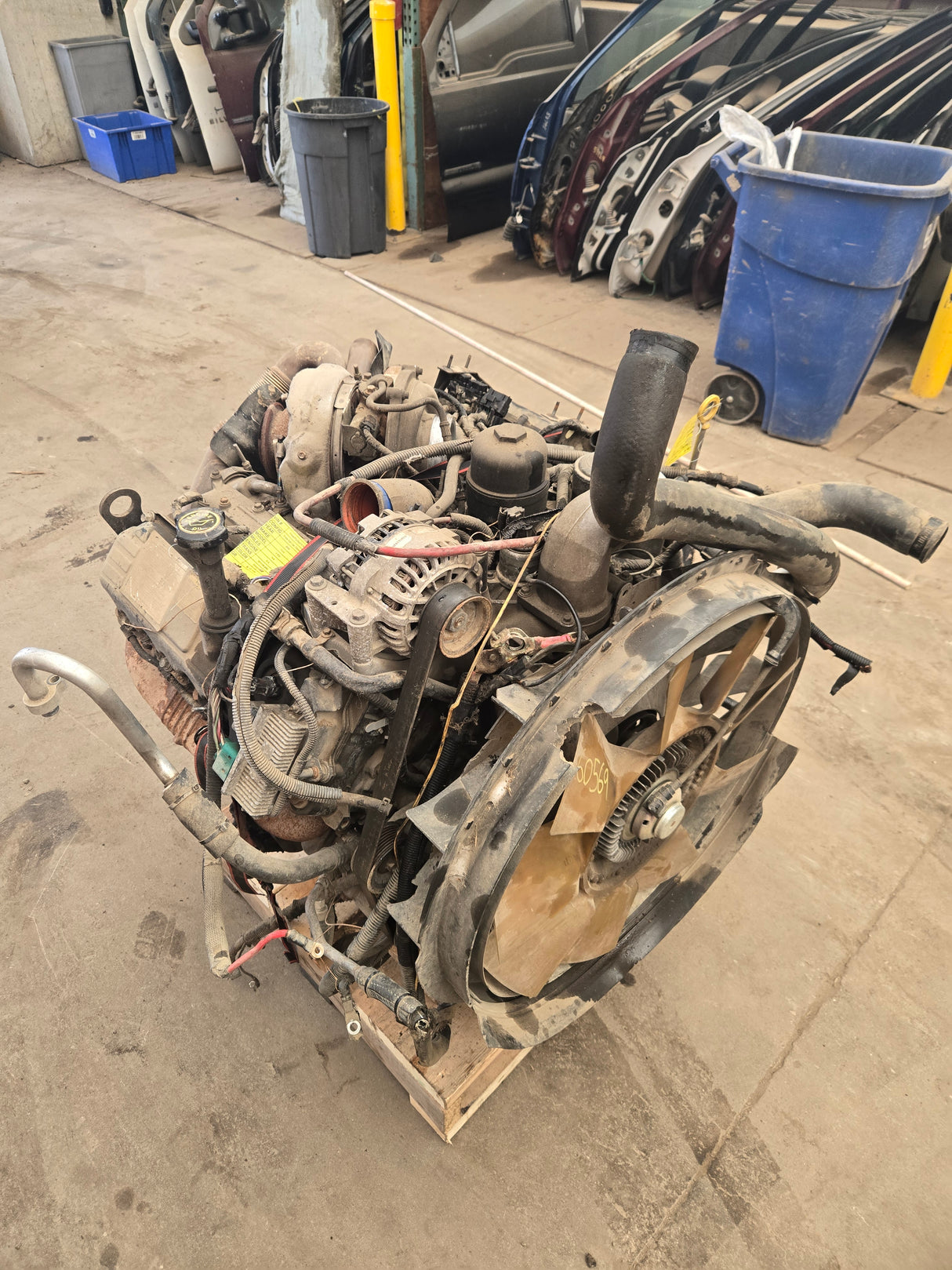 2005-2007 Ford 6.0L Power Stroke Diesel Core Engine Assembly