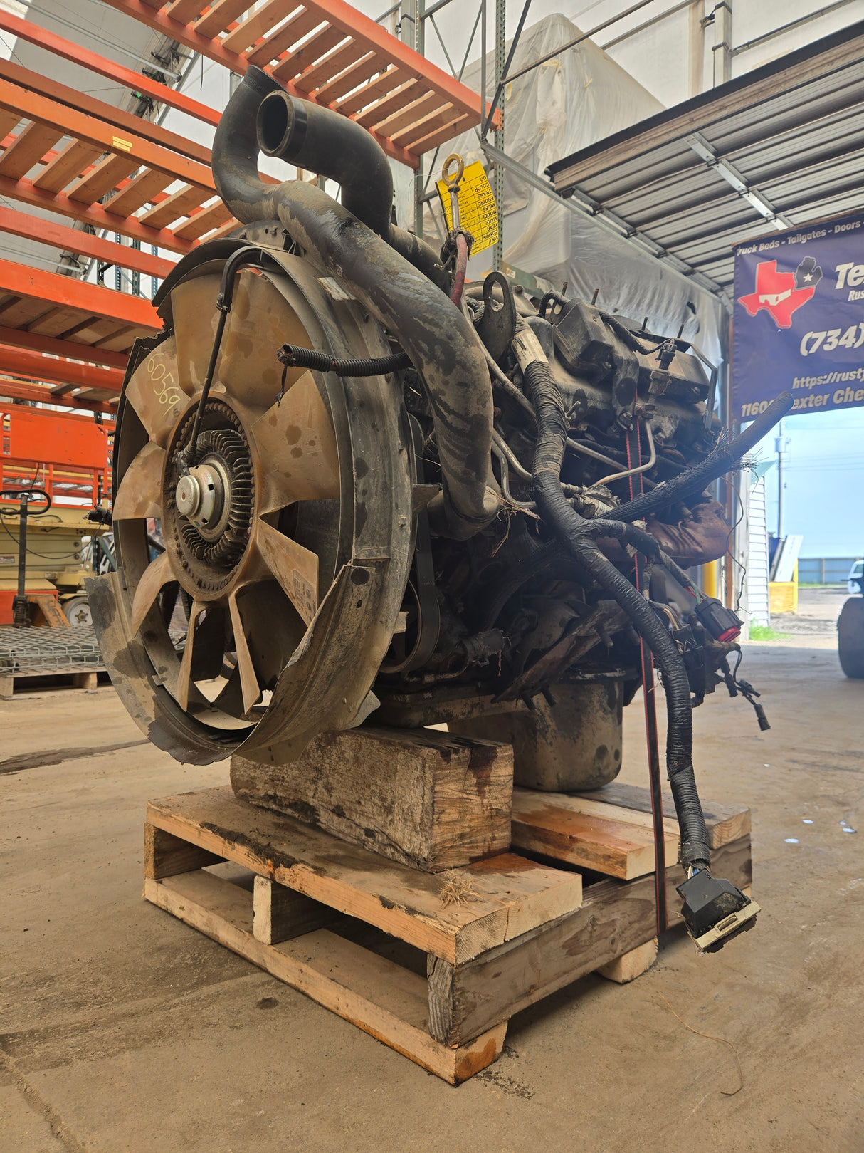 2005-2007 Ford 6.0L Power Stroke Diesel Core Engine Assembly