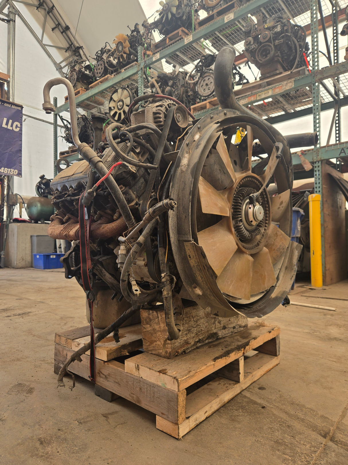 2005-2007 Ford 6.0L Power Stroke Diesel Core Engine Assembly