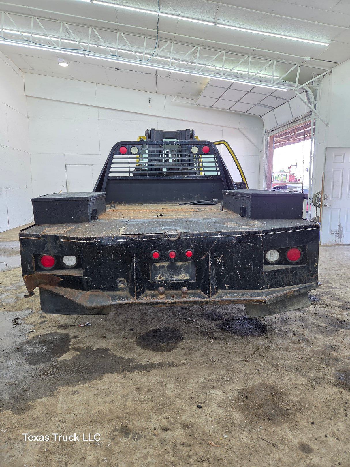 8.5' Steel Pickup Truck Dual Rear Wheel Utility Flatbed Universal