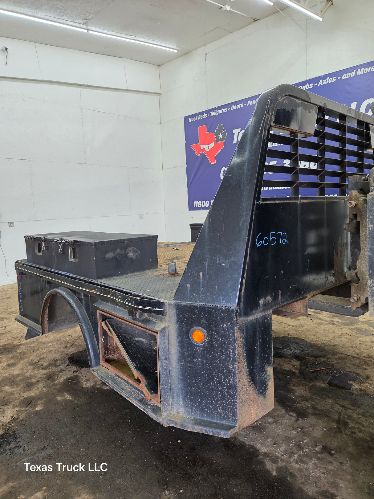 8.5' Steel Pickup Truck Dual Rear Wheel Utility Flatbed Universal