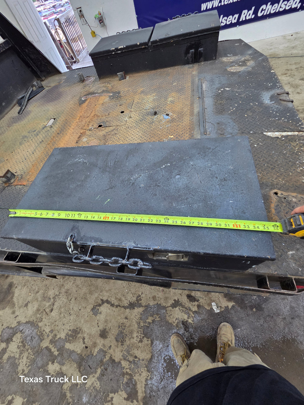 8.5' Steel Pickup Truck Dual Rear Wheel Utility Flatbed Universal