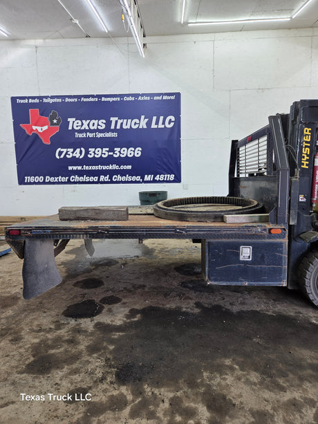 9' Steel Pickup Truck Dual Rear Wheel Utility Flatbed Universal