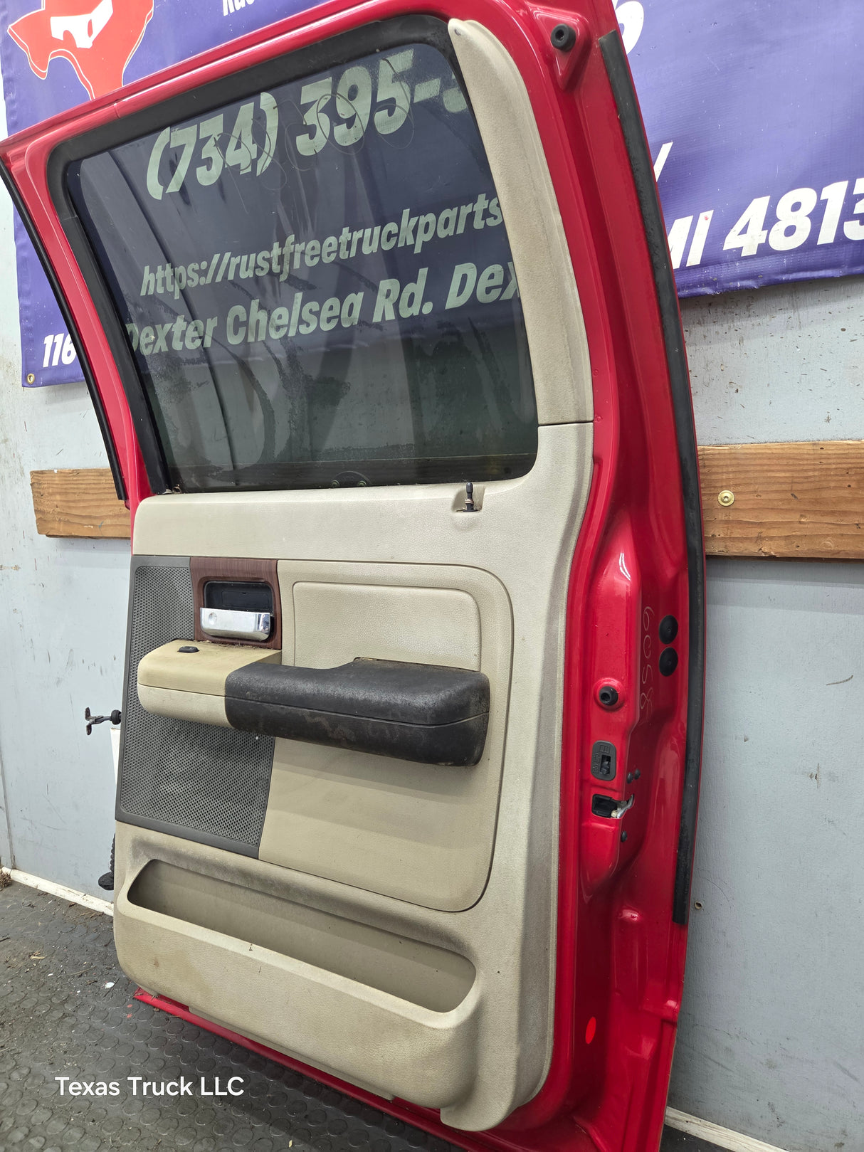 2004-2008 Ford F150 Rear Passenger Crew Cab Door