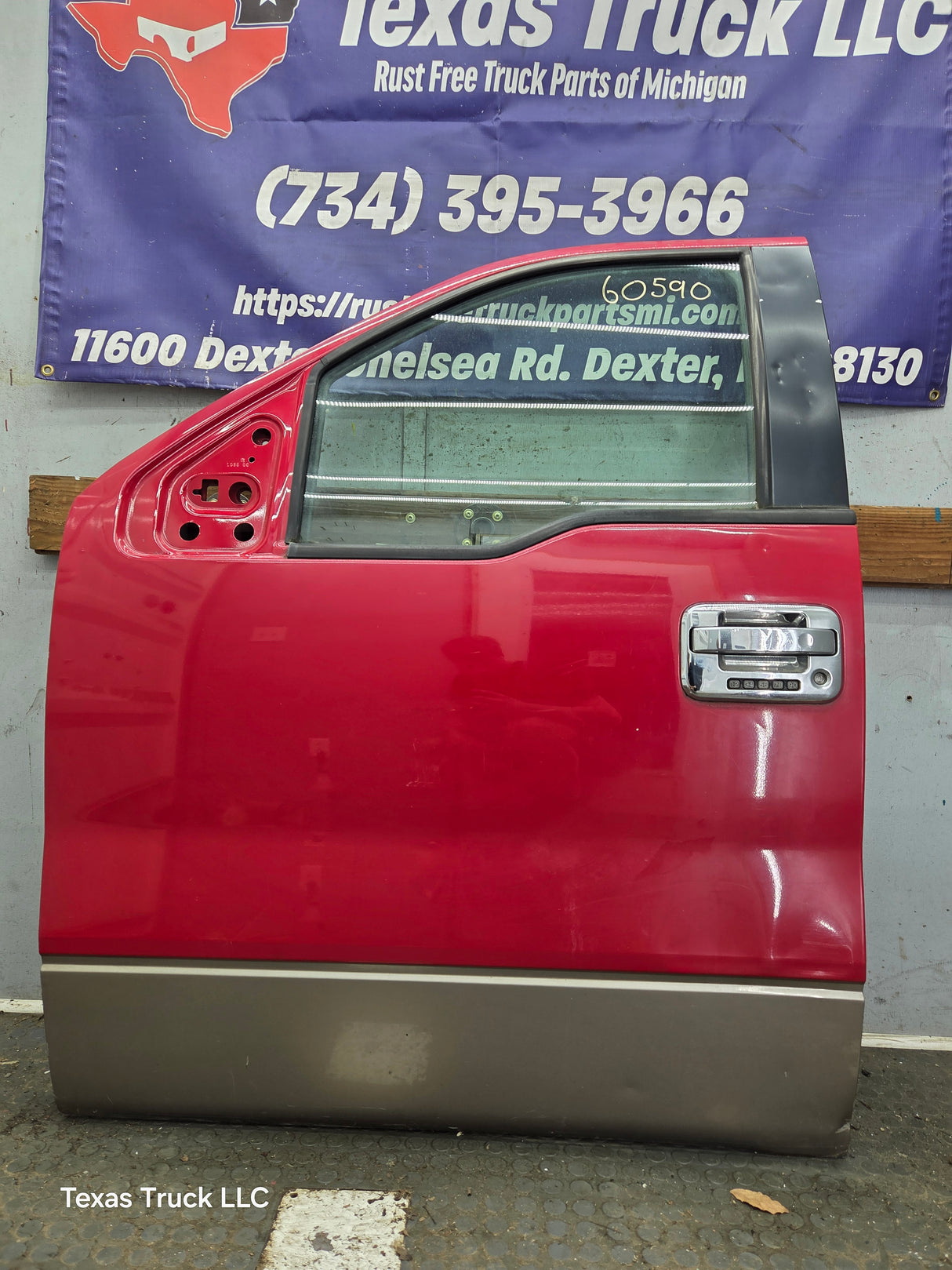 2004-2008 Ford F150 LH Driver Front CREW Cab Door