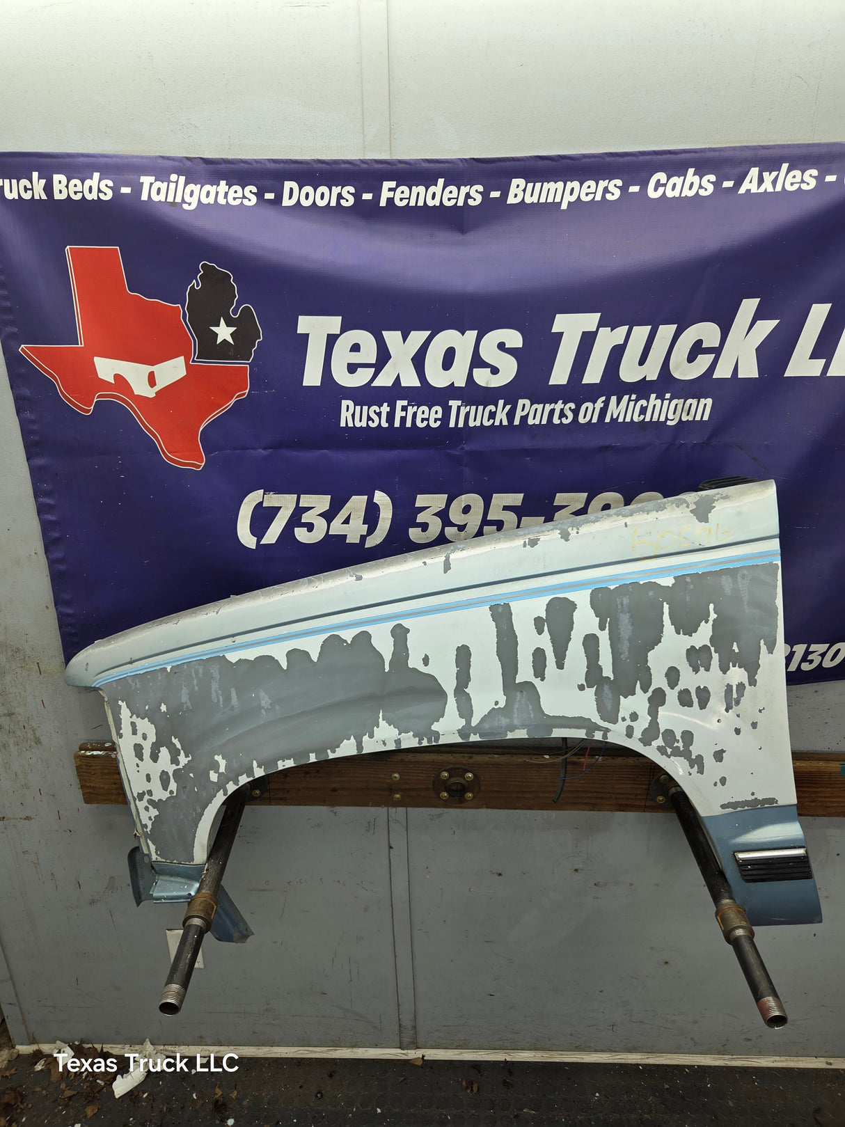 1988-1998 Chevrolet / GMC 1500 2500 3500 Left Hand Driver Side Front Fender