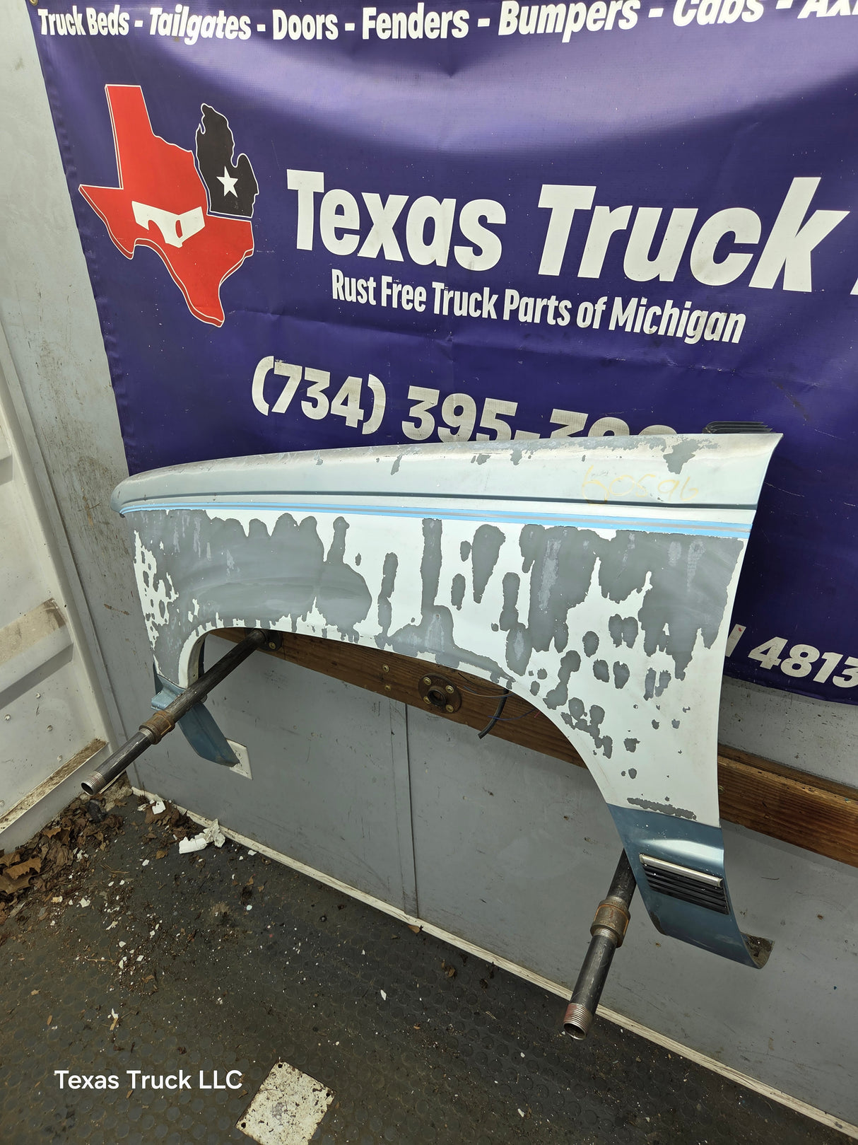 1988-1998 Chevrolet / GMC 1500 2500 3500 Left Hand Driver Side Front Fender