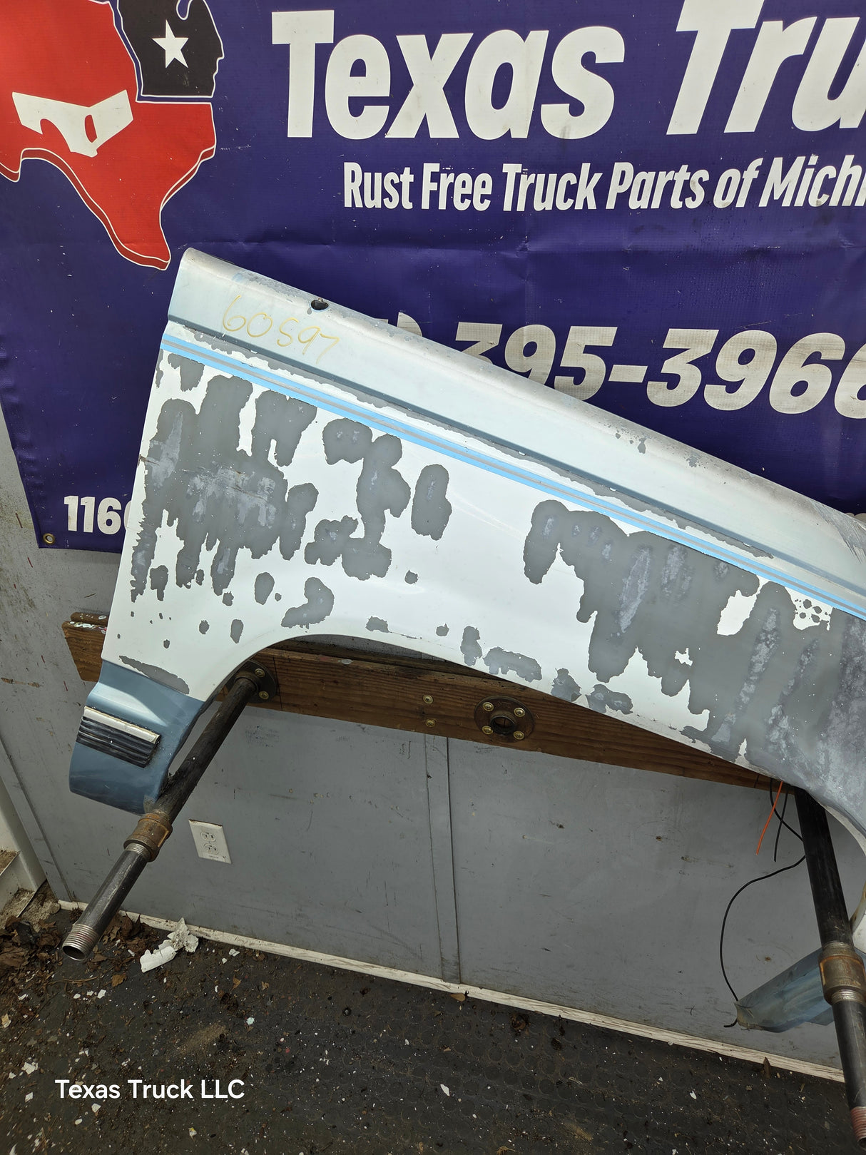 1988-1998 Chevrolet / GMC 1500 2500 3500 Right Hand Passenger Side Front Fender