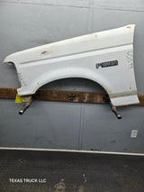 1992-1997 OBS Ford F Series F250 F350 F450 F550 Driver Side LH Front Fender