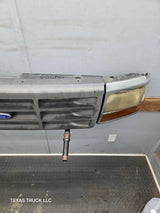 1992-1997 Ford F150 F250 F350 F450 F550 Grill With Headlights