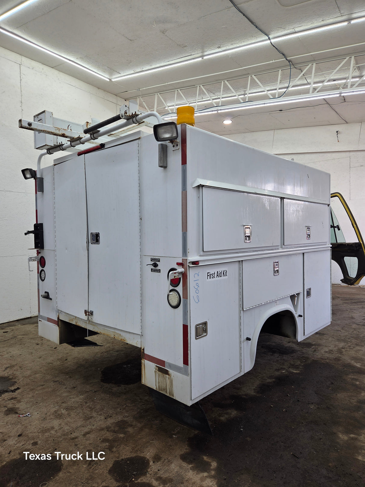 9' Steel High Rise Utility Dually Service Body Utility Bed Universal