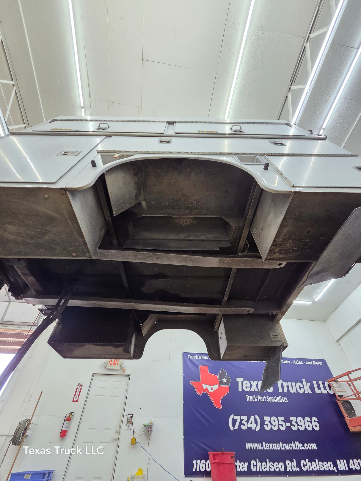 9' Steel High Rise Utility Dually Service Body Utility Bed Universal