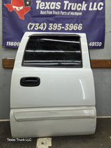 1999-2006 Chevrolet Silverado / GMC Sierra 1500 2500 3500 HD Rear Passenger Side Crew Cab Door RH