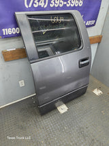 2009-2014 Ford F150 Rear Driver Crew Cab Door