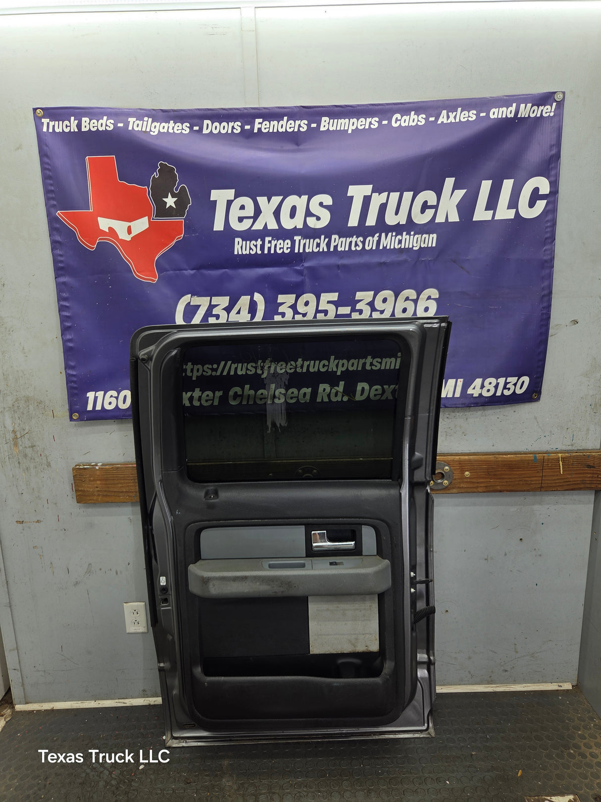 2009-2014 Ford F150 Rear Driver Crew Cab Door