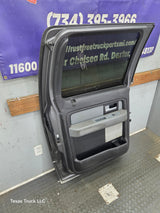 2009-2014 Ford F150 Rear Driver Crew Cab Door