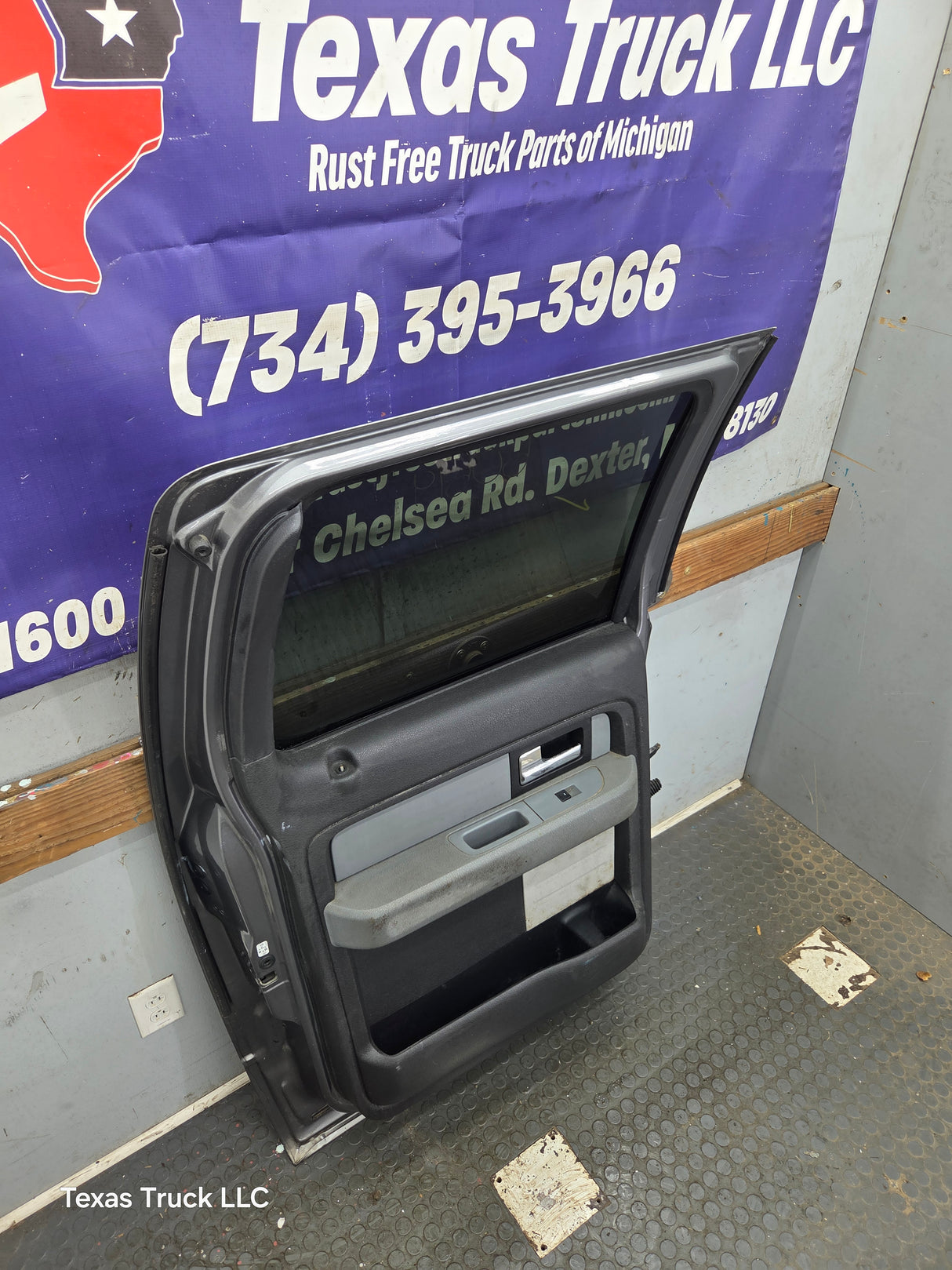 2009-2014 Ford F150 Rear Driver Crew Cab Door