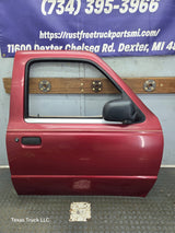 1993-2002 Ford Ranger Passenger Side Front Right Hand Door