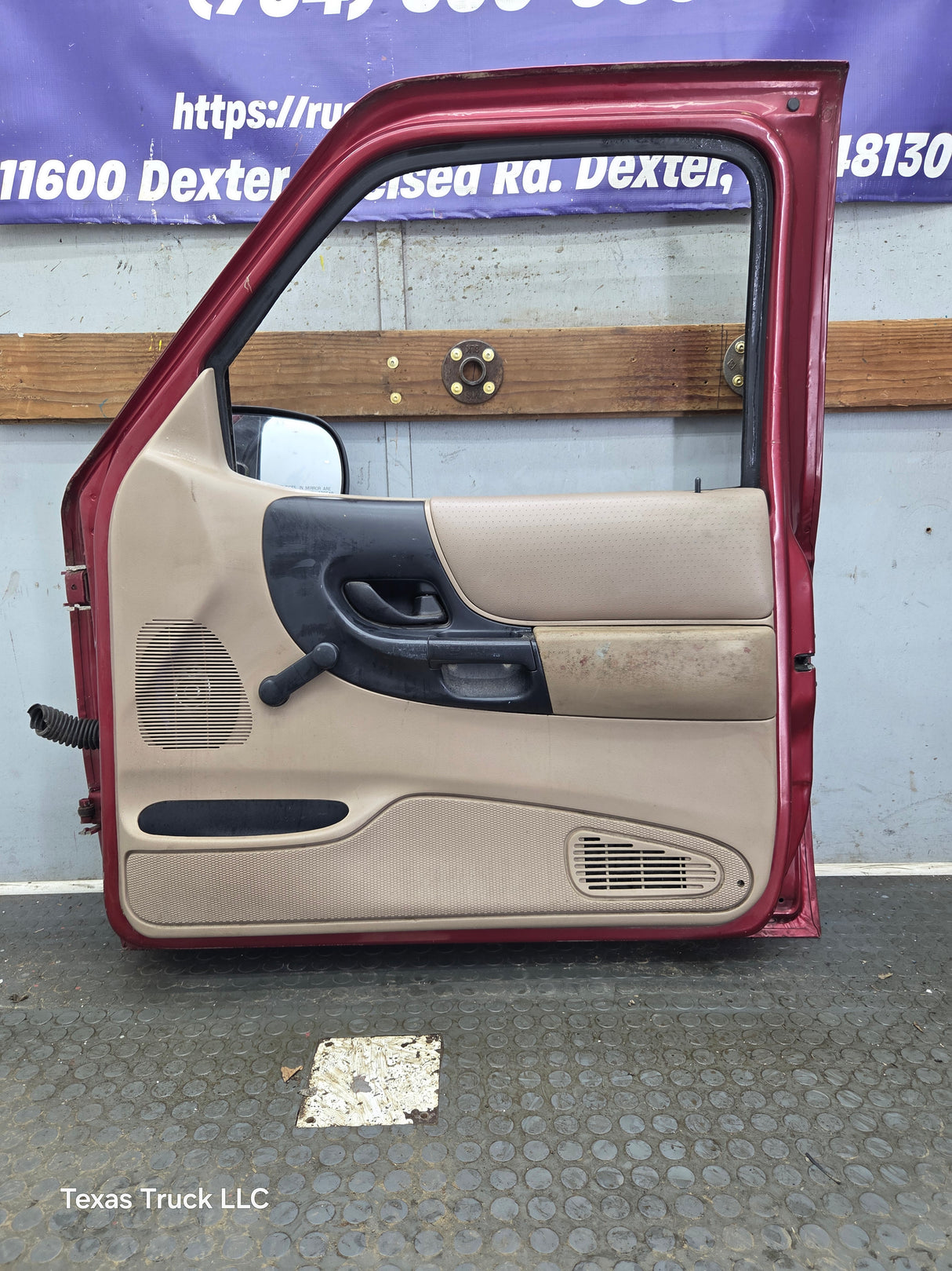 1993-2002 Ford Ranger Passenger Side Front Right Hand Door