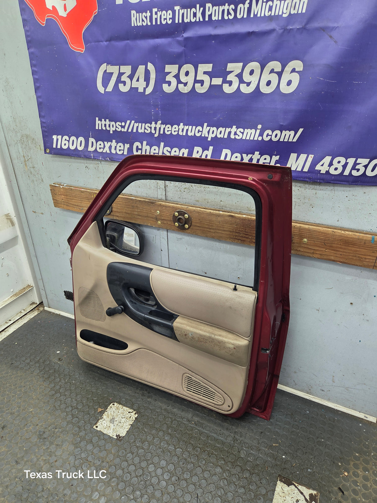 1993-2002 Ford Ranger Passenger Side Front Right Hand Door