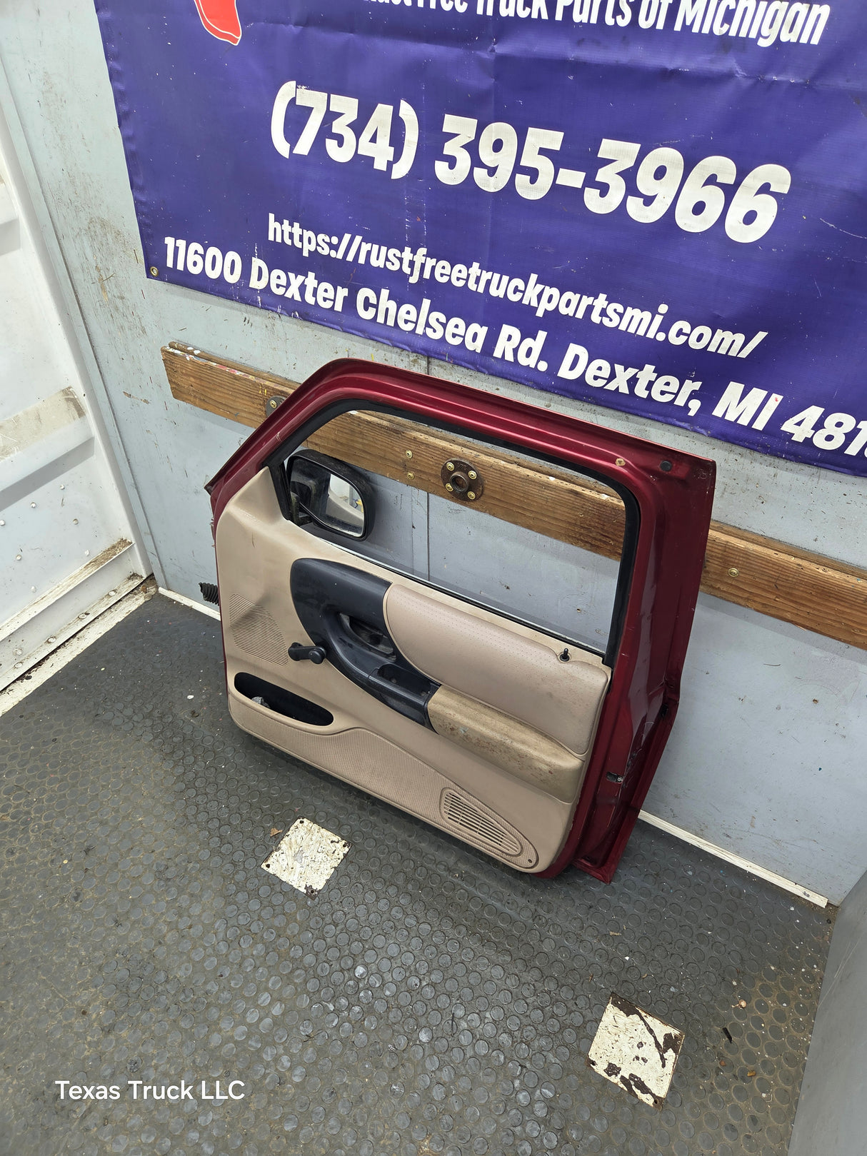 1993-2002 Ford Ranger Passenger Side Front Right Hand Door