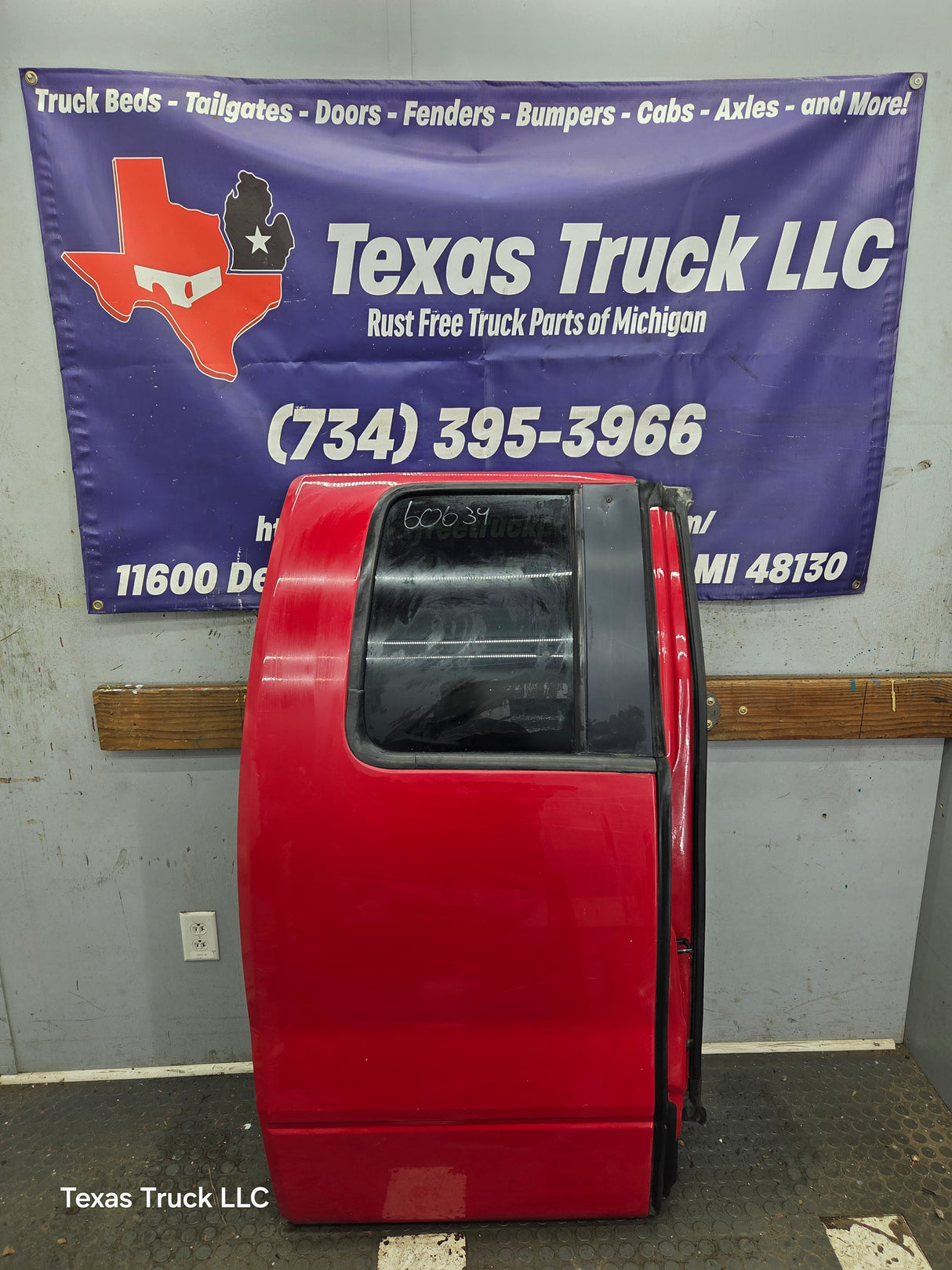 2009-2014 Ford F150 Rear Passenger Side RH Extended Cab Door