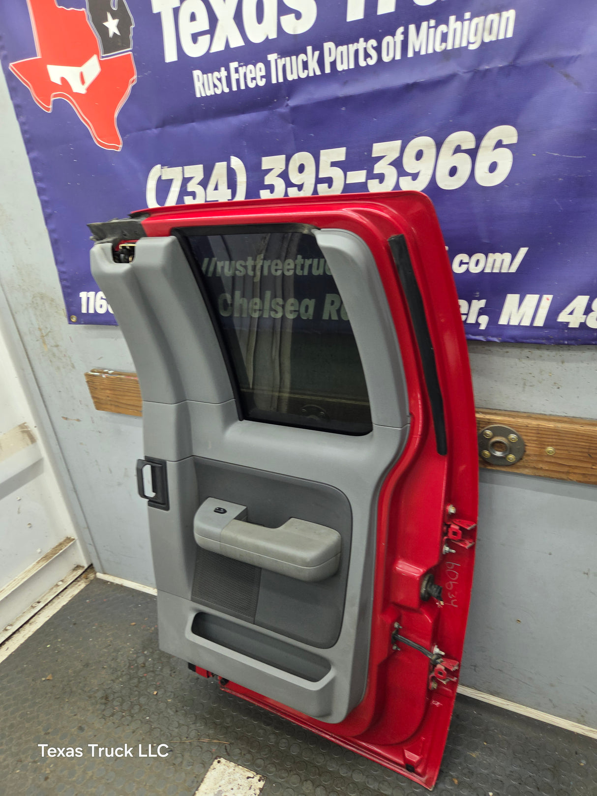 2009-2014 Ford F150 Rear Passenger Side RH Extended Cab Door