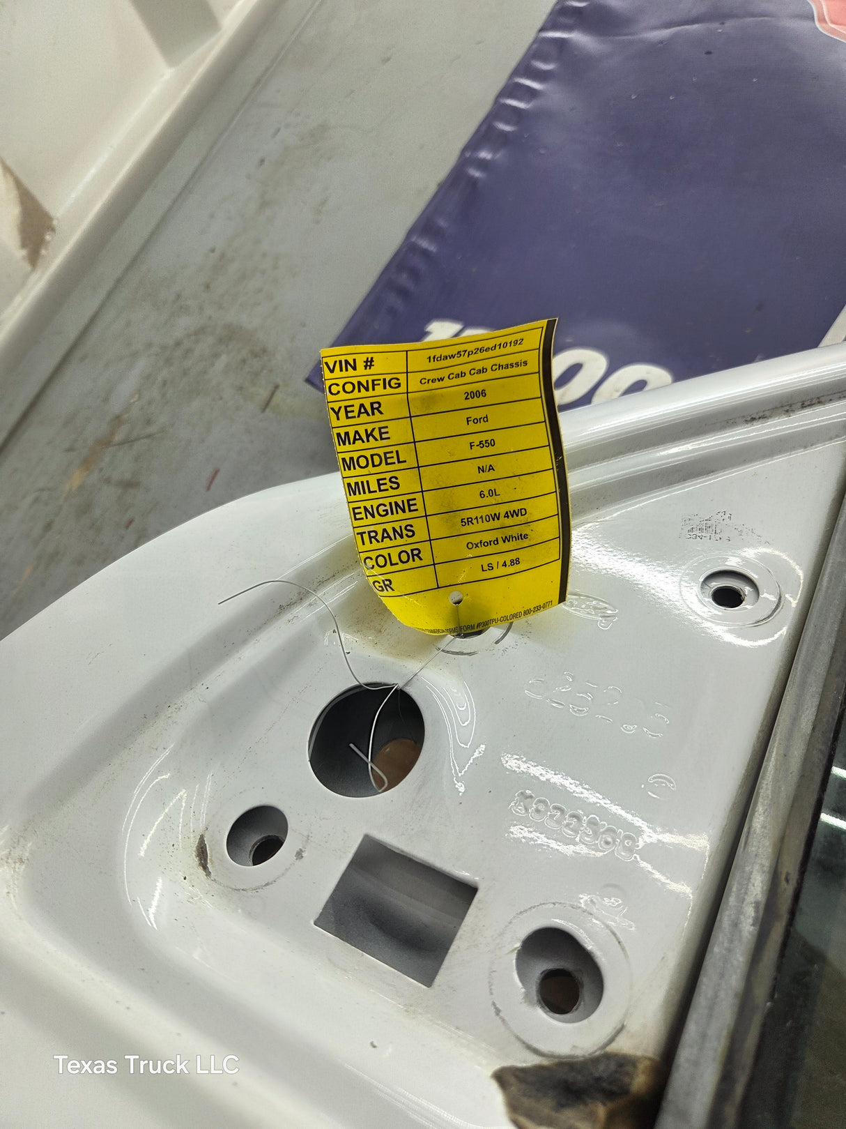 2012-2016 Ford Super Duty LH Driver Side Front Door F250 F350 F450 F550