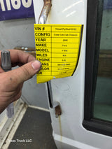 1999-2011 Ford Super Duty LH Driver Side Rear Crew Cab Door F250 F350 F450 F550