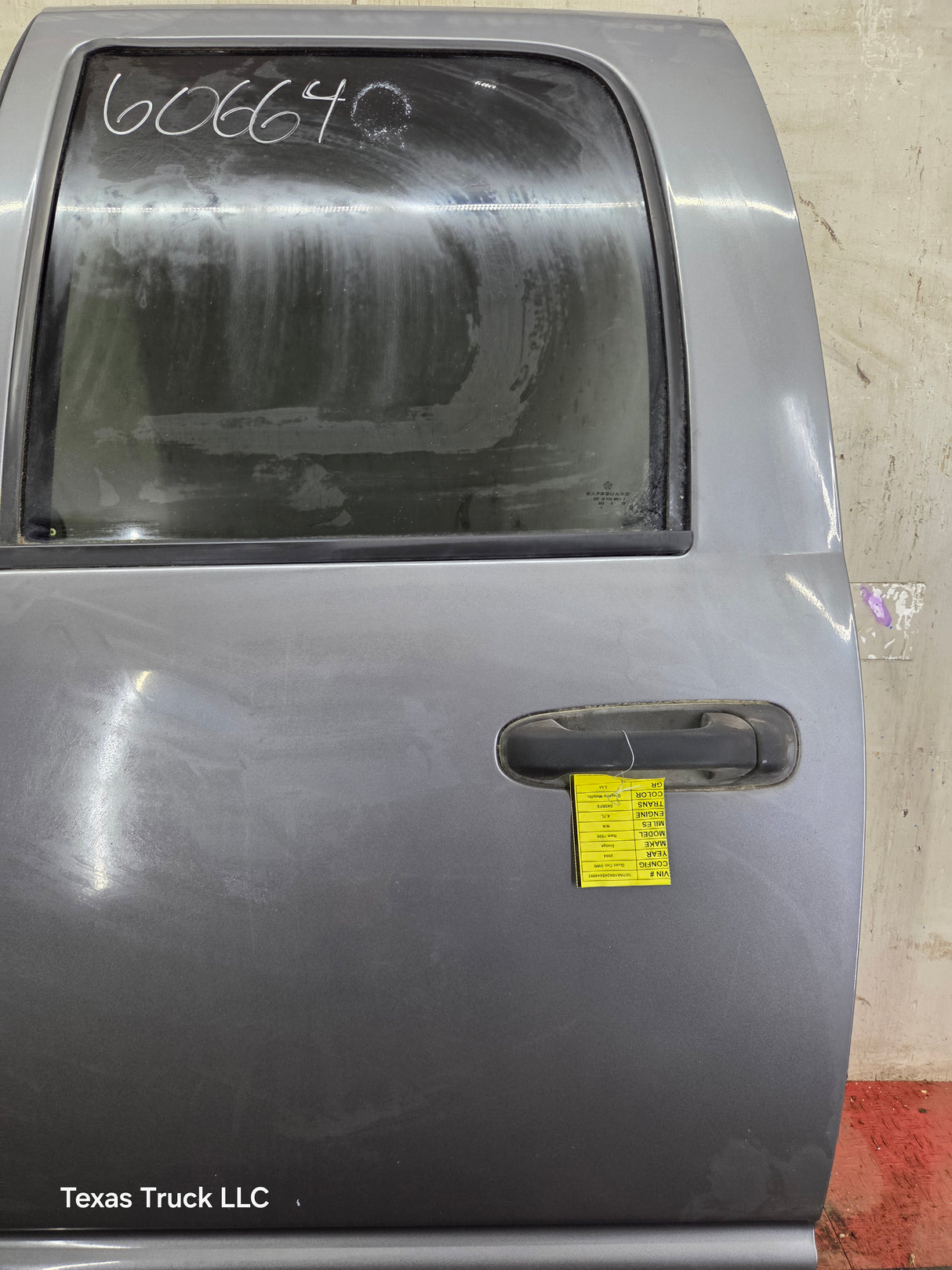 2003-2008 Dodge Ram 3rd Gen LH Driver Side Rear Quad Cab Door 1500 2500 3500 4500 5500