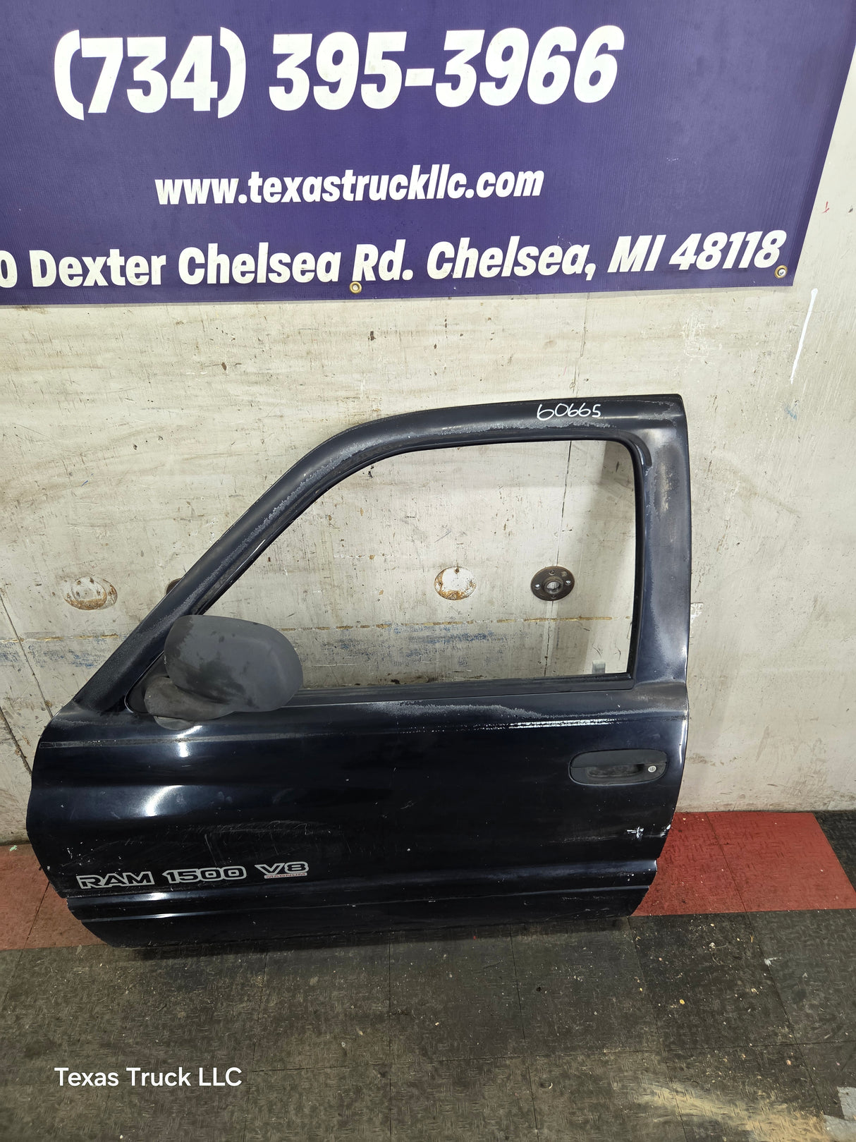 1994-2002 Dodge Ram 2nd Gen Quad Cab 4 Door Square Corner LH Driver Side Door