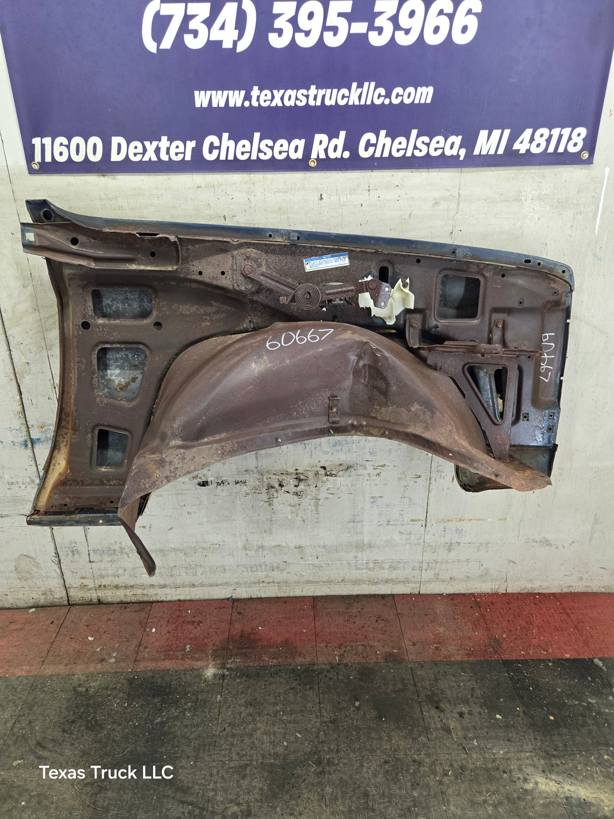 1981-1991 Chevrolet Silverado / GMC Sierra Square Body LH Drivers Side Front Fender