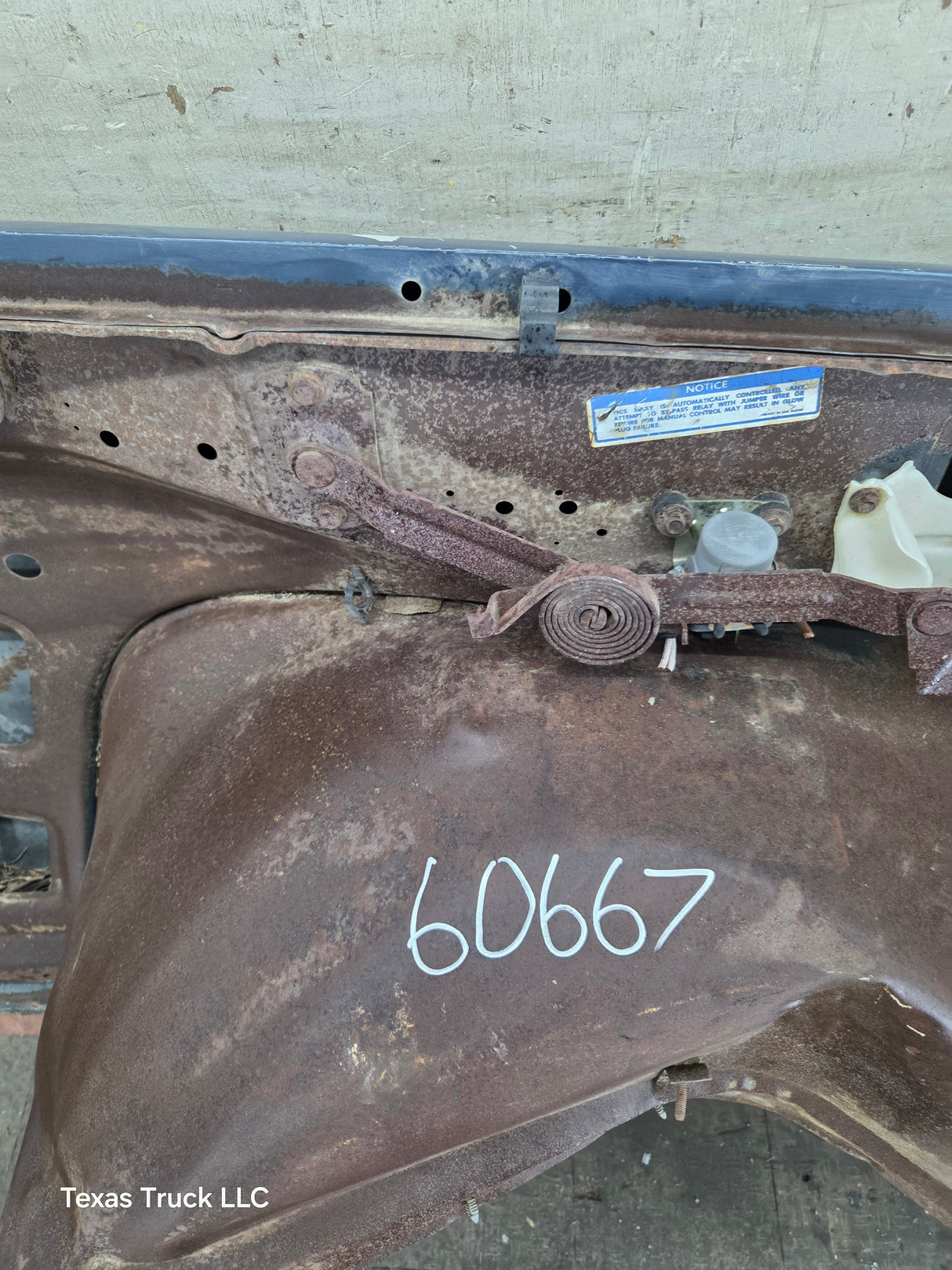 1981-1991 Chevrolet Silverado / GMC Sierra Square Body LH Drivers Side Front Fender