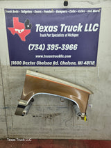 1988-1998 Chevrolet / GMC 1500 2500 3500 Right Hand Passenger Side Front Fender