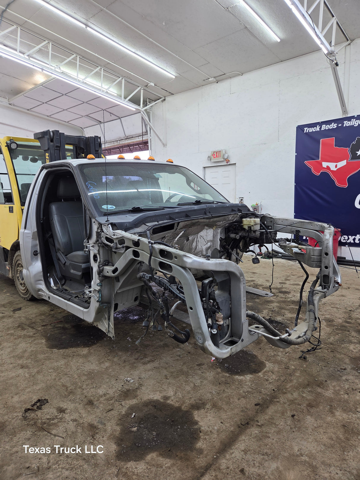 2011-2016 Ford F250 F350 F450 F550 Super Duty Regular Cab 6.7 Power Stroke - Silver