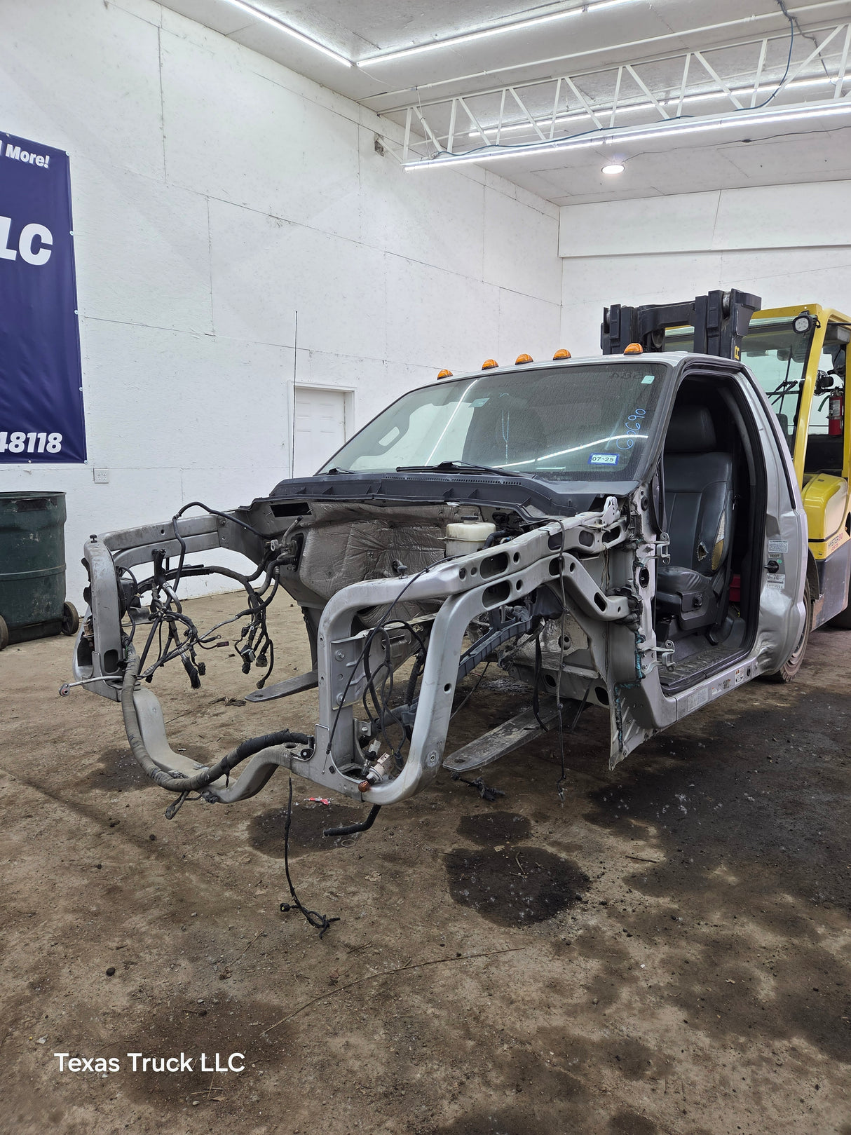 2011-2016 Ford F250 F350 F450 F550 Super Duty Regular Cab 6.7 Power Stroke - Silver