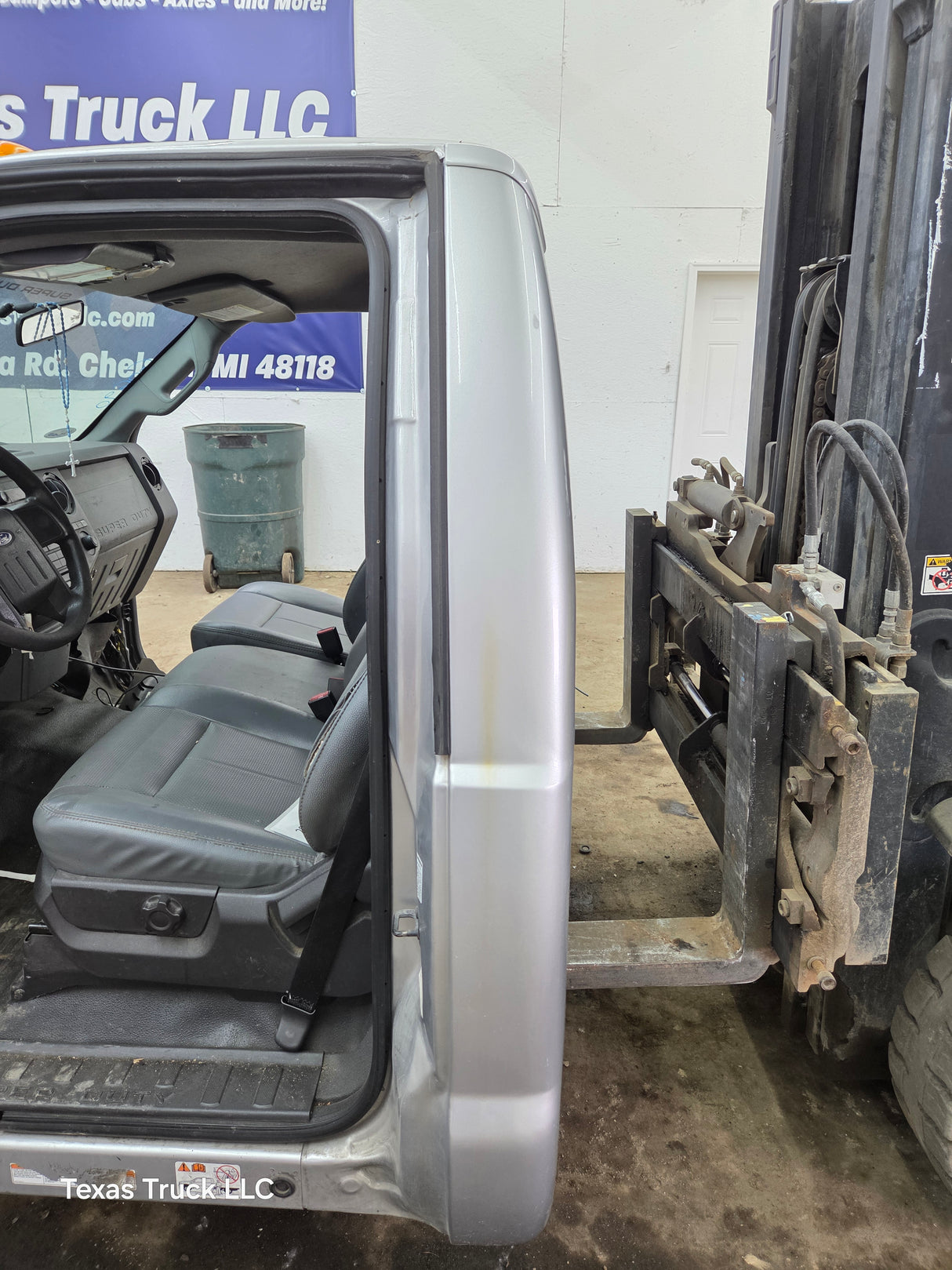 2011-2016 Ford F250 F350 F450 F550 Super Duty Regular Cab 6.7 Power Stroke - Silver