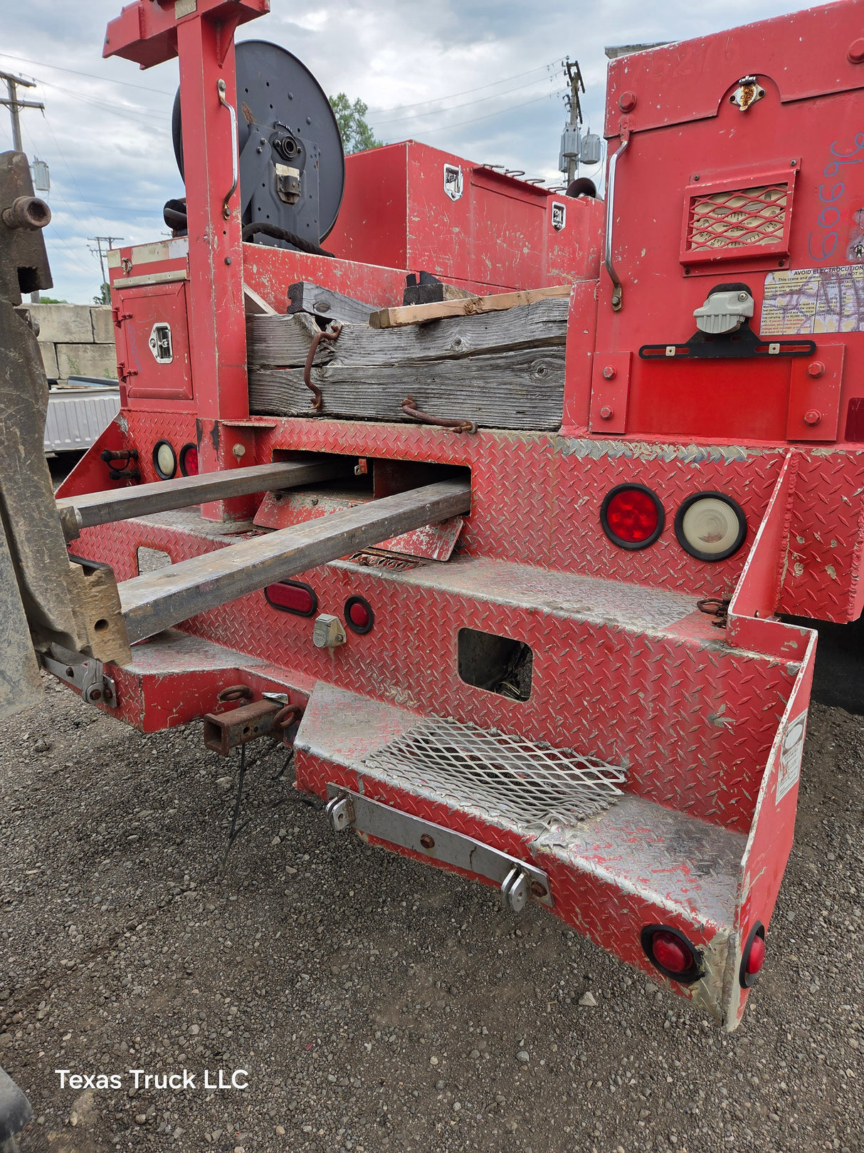 12' Steel Utility Service Body Truck Dual Rear Wheel Utility Hydraulic Bed Universal